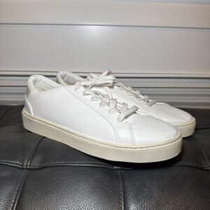 Thousand Fell Lace Up White Eco Recycled Tennis Shoes Mens size 12